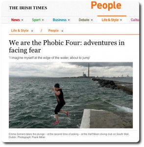 Irish Time's Emma Somers conquering her fear....